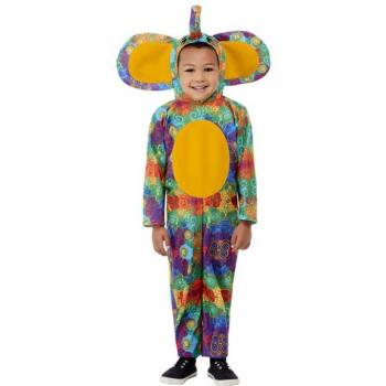 Disfraz de Elefante Colorido para niños y bebés