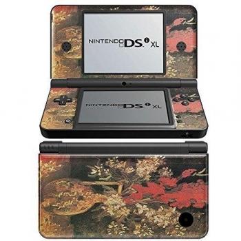Colección 127, personalizado Console Nintendo DS Lite, 3ds, 3DS XL, Wii U Wrap Faceplates Decal Vinyl piel adhesivo pegatina skin protector Van Gogh - Vase With Gladiolas And Carnations Nintendo DSi XL Skin.