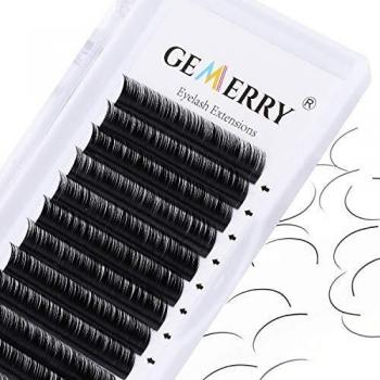 Pestañas Individuales 0.07 Extensiones de Pestanas 1x1 Pestañas 11mm curva D Naturales Lash Extensions de GEMERRY