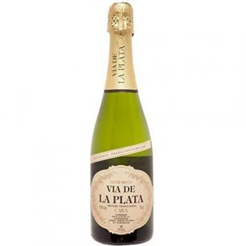 VIA DE LA PLATA cava semiseco botella 75 cl