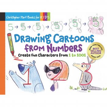 Libro de Dibujo de Caricaturas con Números: Crea Personajes Divertidos del 1 al 1001