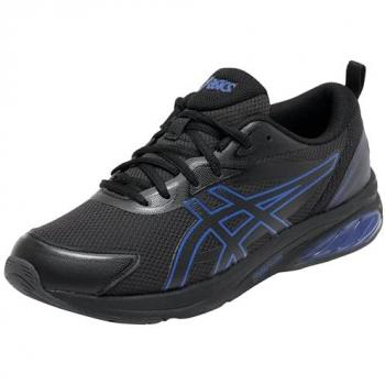 Asics Gel-Quantum Kei Unisex Sneakers - Black/Lapis Lazuli Blue Size 44