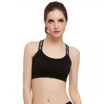 Babyicon - Sujetador deportivo - para mujer negro Talla única