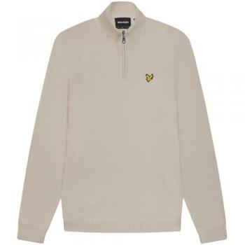 Lyle & Scott Men's Quarter Zip Jumper - Cove - Size M - Male