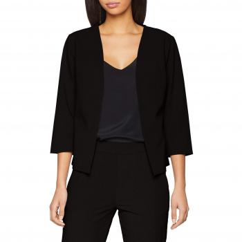 Object Objcecilie Blazer Noos, Chaqueta de Traje para Mujer, Negro