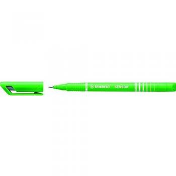 Rotulador Punta Fina Verde STABILO SENSOR