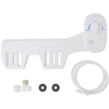 vidaXL Accesorios de Bidé no Eléctrico Autolimpieza Material ABS de Color Blanco