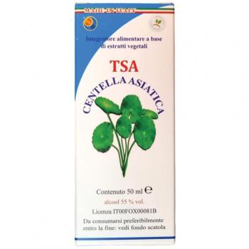 Tsa Centella Asiatica Sumidades 50Ml - Extracto de Centella Asiática, 100% natural, formato líquido de 50 ml, ideal para el cuidado de la piel y propiedades cicatrizantes