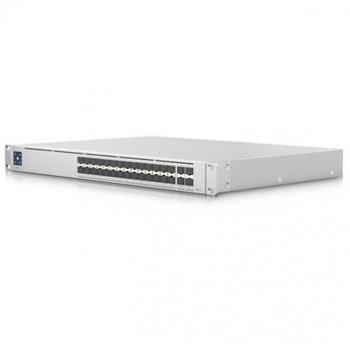 Ubiquiti UniFi Pro Aggregation Switch L3, 28-port 10G SFP+ & 4-port 25G SFP28, High-Capacity Managed Network Switch