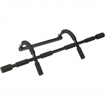 Tunturi Push/Pull-up Barra Dominadas Multifunción Puerta, Unisex Adulto, Negro, Talla Única