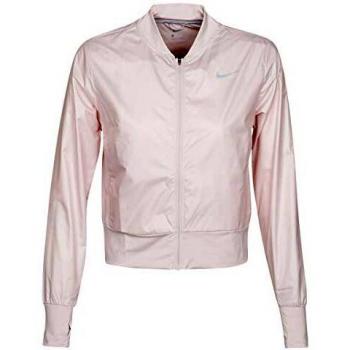 NIKE W Nk Jkt Swsh Run Jacket, Mujer, Barely Rose/Reflective silv, S