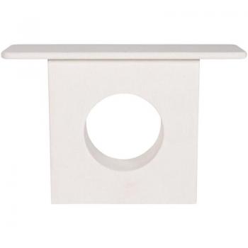 Consola Fijalo Abeto MDF 120x40x80 Blanco - El complemento ideal para tu hogar