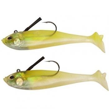 River2Sea Live Bottom Walker 150 LBW14 - Juego de 2 seuelos de pesca