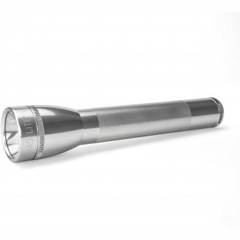 Maglite ML25IT Incandescent 3-Cell C Flashlight, Silver