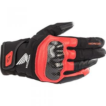 Alpinestars Honda SMX Z Drystar Motorcycle Gloves - Black/Red Size L
