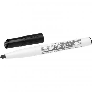 Bic Velleda 1741 Marcador para Pizarra Punta de 4.5 mm Trazo 1.4mm Tinta con Base de Acetona Borrado Óptimo Larga Duración Color