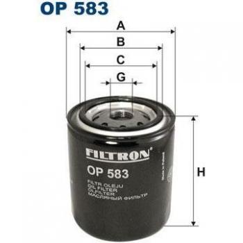 Filtro de aceite FILTRON OP 583