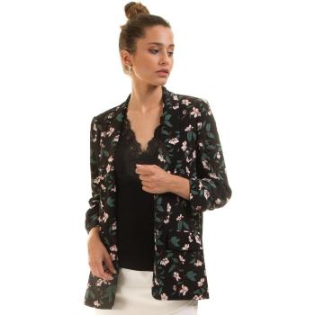 Morgan de Toi Blazer de Flores Negra