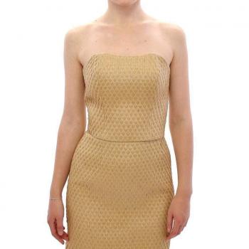 Beige Silk Cami Tank Top - Andrea Incontri Silk Cami Tank Top - IT40|S