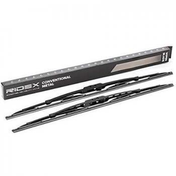 Limpiaparabrisas RIDEX 298W0041 para MERCEDES-BENZ, OPEL y BMW - Juego de 2 Escobillas Delante (600mm y 550mm) sin spoiler, tipo estándar
