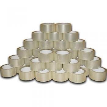 Bb-packaging 31002 - Pack de 4 Cintas adhesivas de 24 micras , 48 mm x 66 m, Transparente