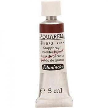 Acuarela Schmincke Horadam S2 - Tubo 5 ml Brun de Garance