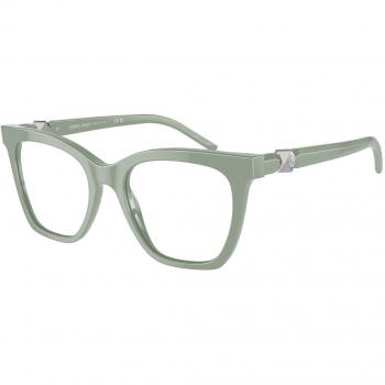 Giorgio Armani AR7238 6125 Armazones para Mujer Verdes, Lentes Recetados Para Mujer Verdes, Gafas Recetadas para Mujer Verdes