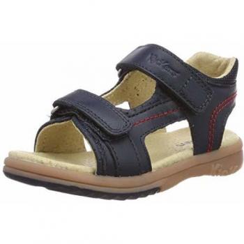 Kickers PLATINO Blue Children's Sandals for Boys