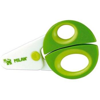 Tijeras Infantiles Milan Funny de 12.2 cm con Punta Redonda en Colores Variados