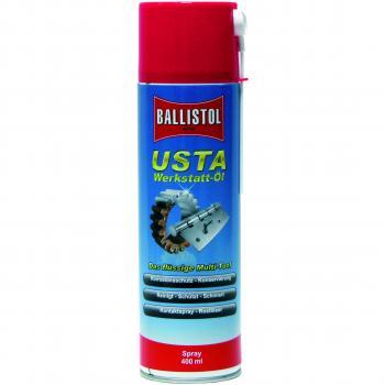 Aceite Multiuso Ballistol USTA Spray 400 ml - Limpieza, Lubricación y Protección contra el Óxido