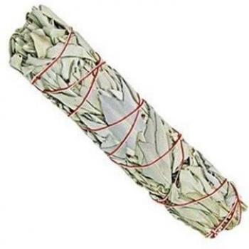 XXL Grande Californian White Sage smudge stick 8,5-9Inch 85-95Gr Salvia Blanca Californiana manojos: Purifica y Limpia Alejando la Energía Negativa de la gente