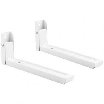 Soporte para microondas plegable blanco de 30kgs