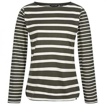 Camiseta de Manga Larga Regatta Farida para Mujer, Color Verde, Talla 12