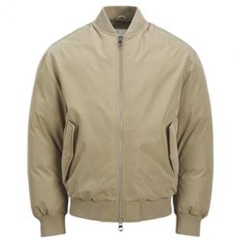 Jack & Jones Kinetic Soft Utility Bomber Jacket Silver Sage 2XL