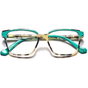Etnia Barcelona Cariboo HVTQ Armazones para Mujer Verdes 52 Lentes Recetadas Gafas Recetadas