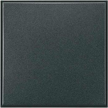 Bticino Axolute Anthracite 2-Module Cover Plate