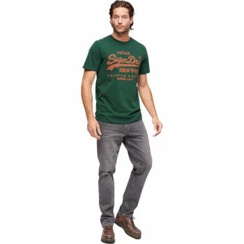 Superdry Premium Goods Graphic Short Sleeve T-Shirt Enamel Green