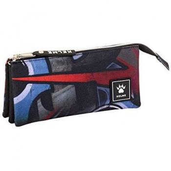 Safta Estuche Escolar Kelme Graffiti Oficial 220x30x100mm