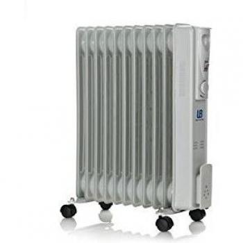 Universal Blue - Radiador de Aceite - Potencia 1000W 1500W 2500W - Calefactor portátil - Termostato Ajustable - 13 Elementos calefactores