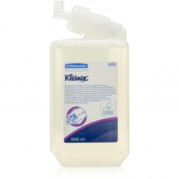 Kleenex 06333040 6333 Jabón Líquido para Manos, Uso Diario, 1 Cartucho de 1 L, Transparente/Sin Fragancia