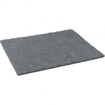 Vetbed® Alfombra de mezcla de lanas británicas en color gris oscuro - 100 x 75 cm