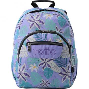 Mochila escolar pequeña Totto Gommas color morado