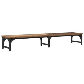Soporte para monitor de madera antigua 105 x 23 x 15,5 cm - Madera de ingeniería ergonómico
