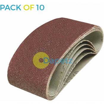 dapetz® 10unidades 40grano 60x 400mm de papel de lija lijadoras muy grueso