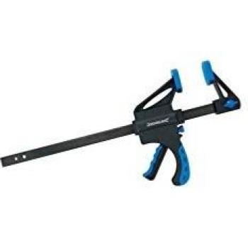 Sargento monomanual reforzado Silverline 633458, capacidad de sujeción de 0 a 450 mm