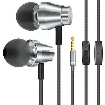 Auriculares,Auriculares con Cable y Micrófono para Galaxy, Huawei, XiaoMi, PC, MP3/MP4 Android y Todos los Dispositivos de Auriculares de 3,5 mm