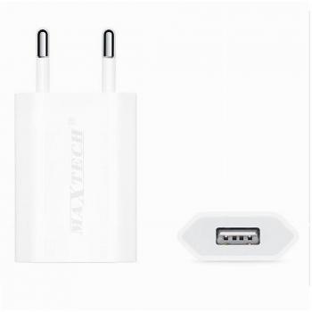 Cargador de Coche USB Maxtech CA-S014 para Smartphones 5V-1000mA
