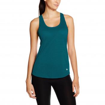 Under Armour Threadborne Streaker Tank Camiseta sin Mangas, Mujer, Verde