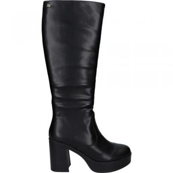 Bota Tacón Caña Alta MTNG 50522 para mujer en color Negro, modelo STRETXO NEGRO