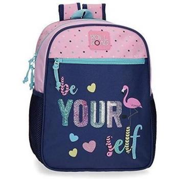Roll Road Be yourself Mochila Preescolar, multicolor, 27x33x11 cms
